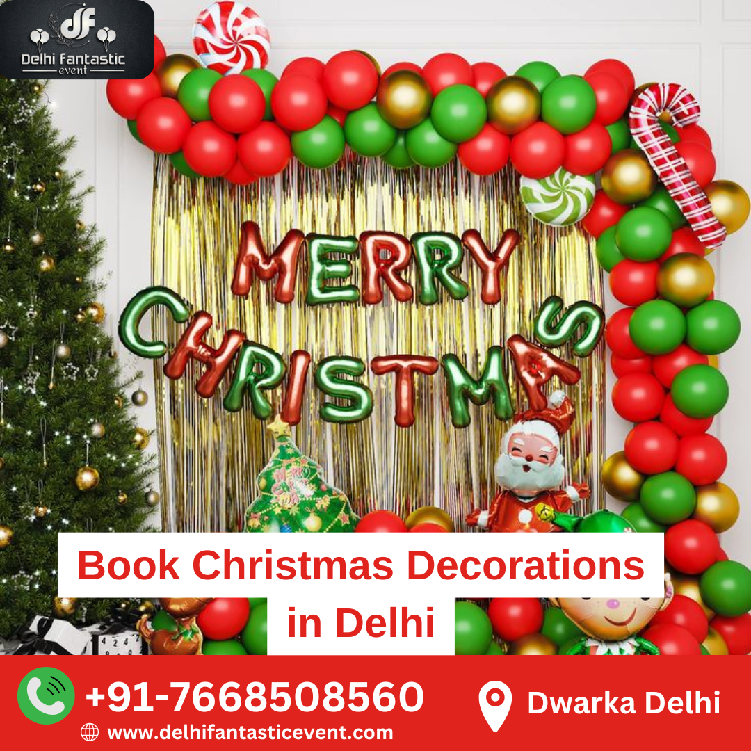 Book Christmas Decorations in Delhi